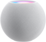 Altavoz inteligente - Apple HomePod mini, Siri, Altavoz 360º, Bluetooth, Wi-Fi, Blanco, Domótica