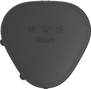 Altavoz inalámbrico - Sonos SS Roam, Inteligente, WiFi, Bluetooth, Control por voz, IP67, Autonomía 10h, Negro