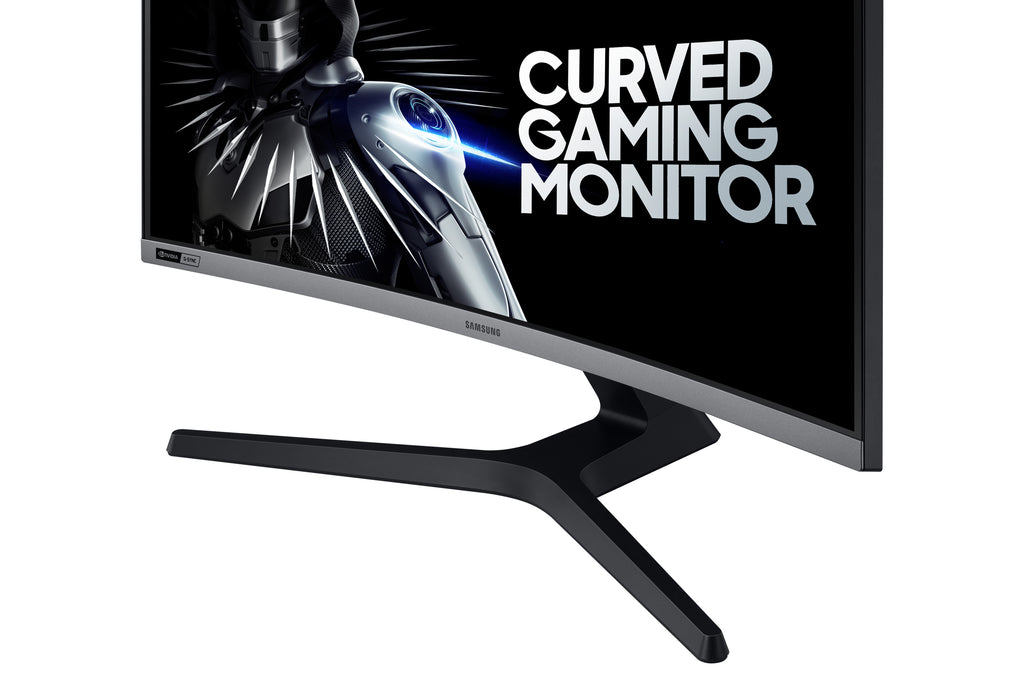 Monitor gaming - Samsung LC27RG50FQRXEN, 27 FHD, 4 ms, 240 Hz, Curvo 1500R, Nvidia® G-Sync®, Negro