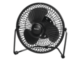 Ventilador para portátil - Hama 00012160, 15 cm, Métal, USB, 2 niveles, Inclinación 360º, Silencioso, Negro