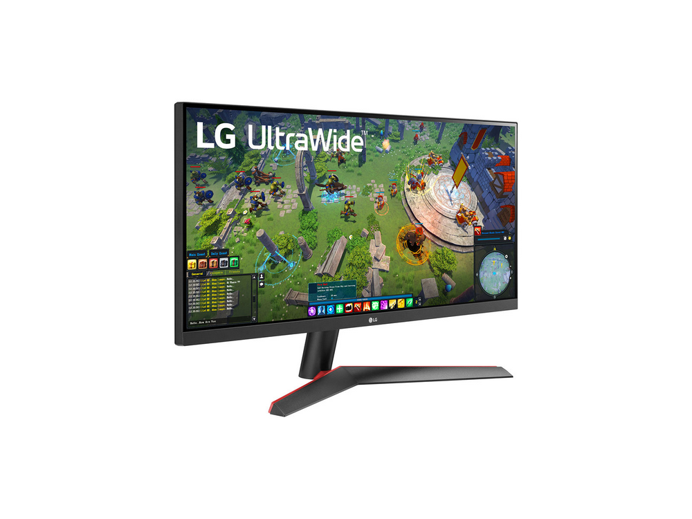 Monitor - LG UltraWide™ 29WP60G-B.AEU, 29 WFHD, 1 ms, 75 Hz, AMD FreeSync™, ScreenSplit, Negro