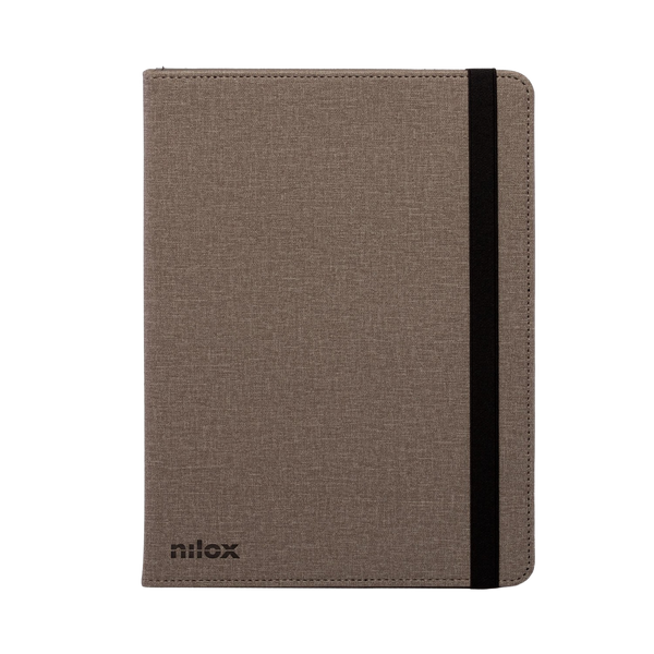 Funda con teclado - Nilox USB y USB-C, Para Tablet 9,7" a 10.5", Beige