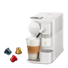 Cafetera de cápsulas - De'Longhi EN510.W, 1450 W, 19 bar, 1 l, 10 Cápsulas, Con espumadora, Antigoteo, Blanco