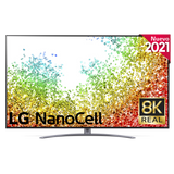 TV LED 55 -  LG 55NANO966PA, 8K NanoCell, SmartTV, 8K α9 Gen4 con AI, HDR, Calibración TV incluida, Plata