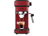 Cafetera express - Cecotec Cafelizzia 790 Shiny, 1350W, Calentamiento rápido, 20 bar, 1.2 L, 1-2 cafés, Rojo