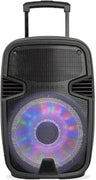 Altavoz - Sakkyo NPL2215DSP, Trolley, Micrófono, 7500mah batería, 600W