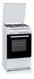 Cocina -  NEW-POL NWC55BW, Fogones, Horno, Gas, Blanco