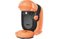 Cafetera de cápsulas - Bosch TAS1106, 1400 W, 0.7 l, 3.3 bar, T DISCS, 5 LEDs, Naranja