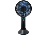 Mini ventilador - Koenic KHF 22320, 3 Velocidades, Con USB, Diametro 9.5, Negro/Azul/Rosa
