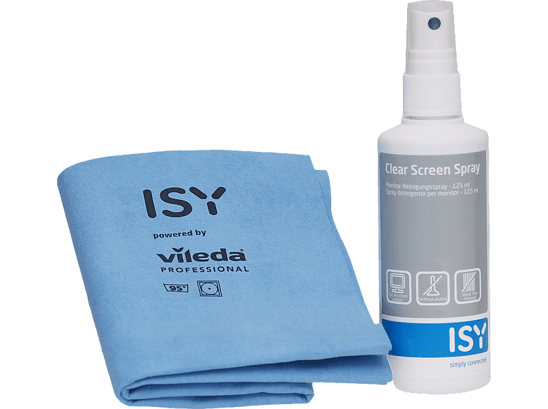 Spray Limpiador - ISY ICL-4000-1, Pantallas, 125 ml
