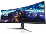 Monitor gaming - ASUS ROG Strix XG49VQ, 49, ultrapanorámico, 144Hz, 400 nits, FreeSync™ 2 HDR