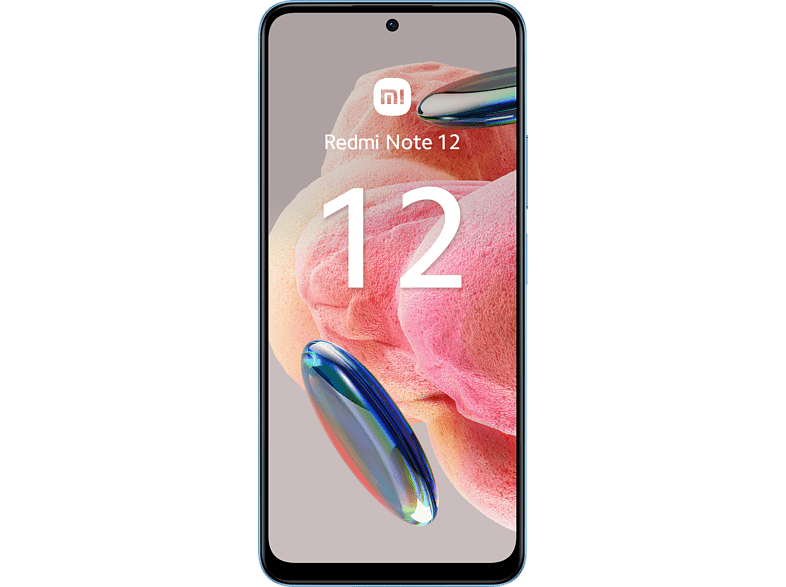 Móvil - Xiaomi Redmi Note 12, Azul, 64 GB, 4 GB RAM, 6.67 AMOLED FHD+ 120Hz, Qualcomm Snapdragon® 680 2,4 Ghz, 5000 mAh, Android