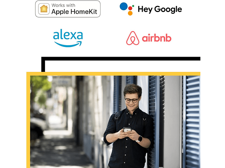 Cerradura electrónica - Nuki Smart Lock 3.0, Inteligente, Abrepuertas, Compatible con Nuki Bridge, Blanco