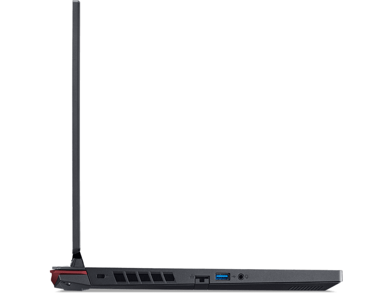 Portátil gaming - Acer Nitro AN515-46-R80A, 15.6 Full HD, AMD Ryzen™ 5 6600H, 16GB RAM, 512GB SSD, GeForce RTX™ 3050Ti, Sin sistema operativo, Negro