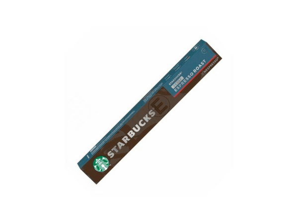 Cápsulas monodosis - Starbucks Espresso Roast Decaf, 10 cápsulas, Compatibles con Nespresso