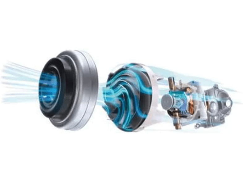 Aspirador con bolsa - Bosch BGBS4PET1, 600 W, 4 l, AirTurbo Plus, Rojo