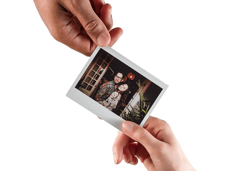 Impresora fotográfica - Fujifilm Instax Link Wide, Bluetooth, Portátil, 86 x 99 mm, 12 segundos, Gris moca