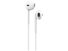 Auriculares de botón - Apple EarPods, Cable, Conexión Jack 3.5 mm, Micrófono, Blanco