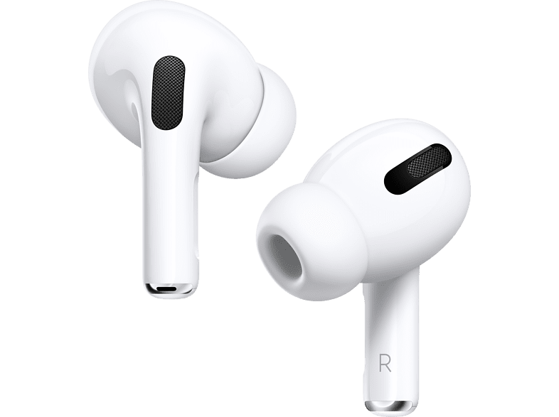 Auriculares inalámbricos - Apple AirPods Pro, True Wireless, Chip H1, Siri, IPX4 + Estuche carga inalámbrico