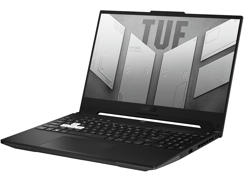 Portátil gaming - ASUS TUF Dash F15 FX517ZM-HN073, 15.6 Full HD, Intel® Core™ i7-12650H, 16GB RAM, 1 TB SSD, GeForce RTX™3060, Sin sistema operativo