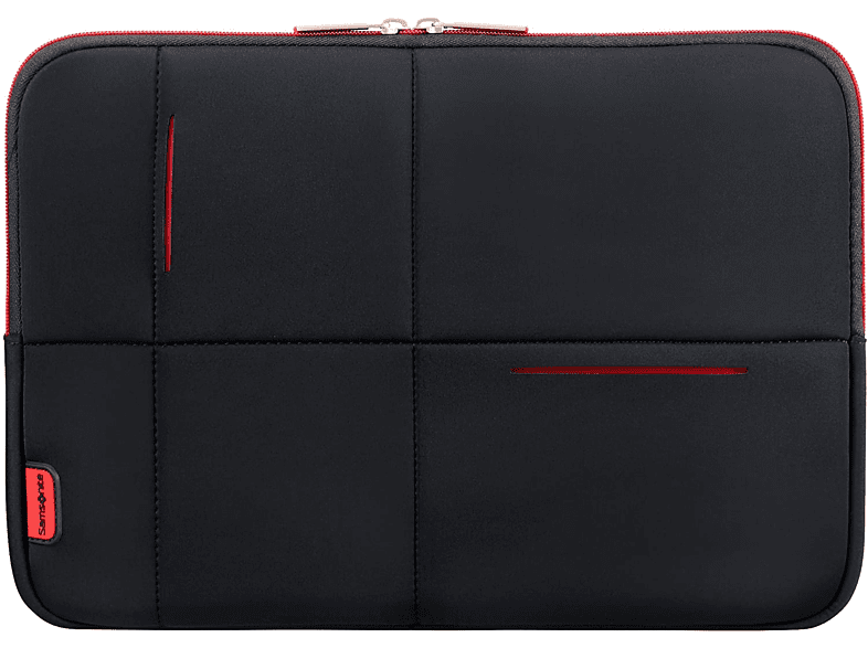 Funda - Samsonite Airglow, Para portátil de hasta 14.1, Neopreno, Poliéster, Rojo