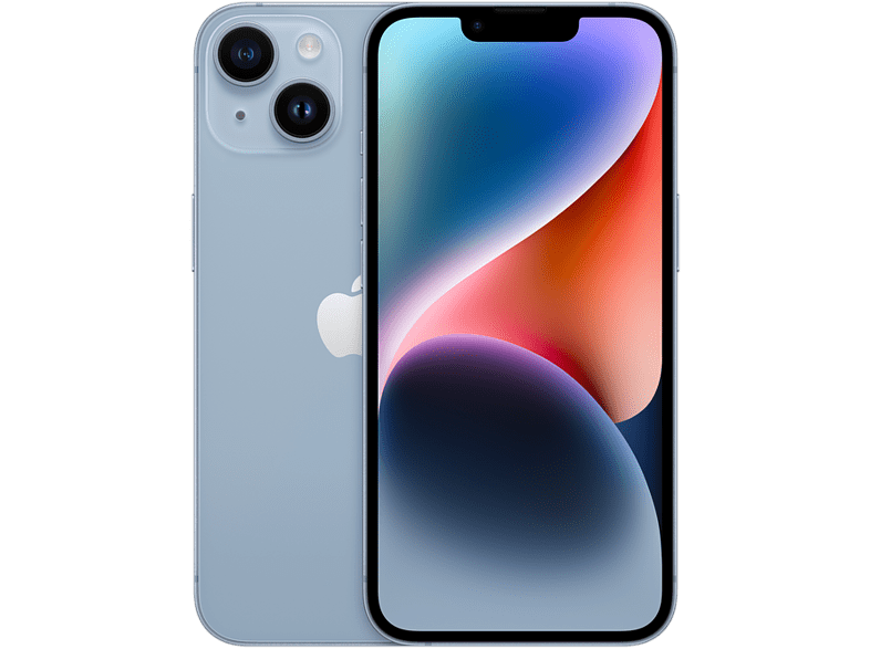 Apple iPhone 14, Azul, 128 GB, 5G, 6.1 OLED Super Retina XDR, Chip A15 Bionic, iOS
