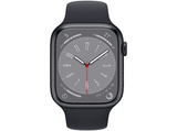 APPLE Watch Series 8 (2022), GPS, 45 mm, Caja de aluminio, Vidrio delantero Ion-X + Adaptador de corriente, USB-C de 20 W