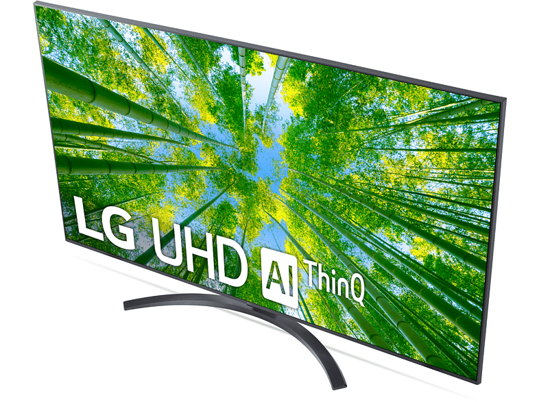 TV LED 55 - LG 55UQ81006LB, UHD 4K, Inteligente a5 Gen5 AI Processor 4K, Smart TV, DVB-T2, Negro