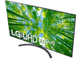 TV LED 55 - LG 55UQ81006LB, UHD 4K, Inteligente a5 Gen5 AI Processor 4K, Smart TV, DVB-T2, Negro