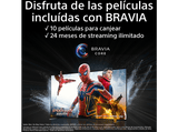 TV OLED 65 - Sony BRAVIA XR 65A80L, 4K HDR 120, HDMI 2.1 Perfecto PS5, Smart TV (Google TV), Alexa, Siri, Bluetooth, Chromecast, Eco, Diseño Elegante