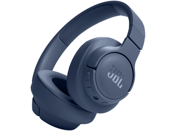 Auriculares inalámbricos - JBL Tune 720BT, Bluetooth 5.3, Autonomía 76 h, Plegables, Azul