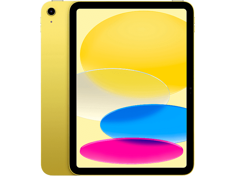 Apple iPad (2022 10ª gen), 64 GB, Amarillo, WiFi+CELL, 10.9, Retina, Chip A14 Bionic, iPadOS 16