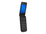 Móvil - Alcatel 2057, Volcano Black, Para mayores, 2.4 QVGA, MTK6261D, 970 mAh, Bluetooth, Radio FM, Nucleus