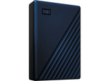 Disco duro externo 5 TB - WD My Passport para Mac, Portátil, USB-C y USB-A, Time Machine, Con Contraseña, Azul