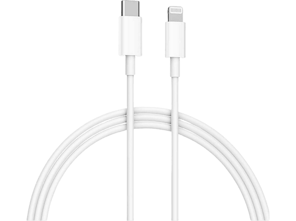 Cable USB - Xiaomi XM700013, USB-C, Lightning, Para Apple, 1 m, Carga, Sincronización, Blanco