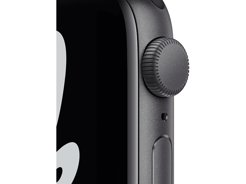 Apple Watch Nike SE (2021), GPS, 40 mm, Caja de aluminio en gris espacial, Correa Nike Sport antracita/negro