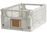 Caja organizadora - CMP Paris 73893, Set de 2 cajas, 1.2 l, 5 kg, Plegable, Incluye 2 etiquetas, Gris