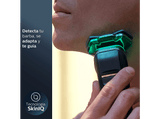 Afeitadora - Philips S9985/50, Tecnología SkinIQ con 3 sensores, sensor de presión, base de limpieza, cortapatillas integrado
