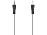 Cable audio - Hama 00205118, Jack de 3.5 mm, 1.5 m, Negro