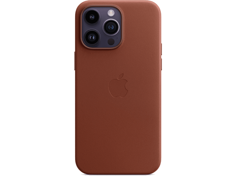 APPLE Funda de piel con MagSafe para el iPhone 14 Pro Max, Ocre oscuro