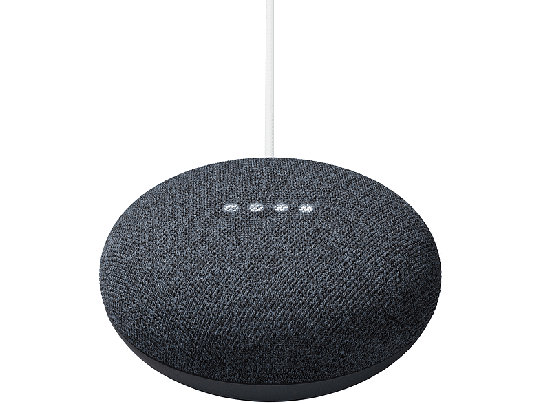Altavoz inteligente -  Google Nest Mini, 2ª generación, Negro