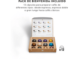 Cafetera de cápsulas - Nespresso® Krups Vertuo Pop XN920510, 1500 W, 0.56 L, Tecnología Centrifusion, Wi-Fi, Spicy Red