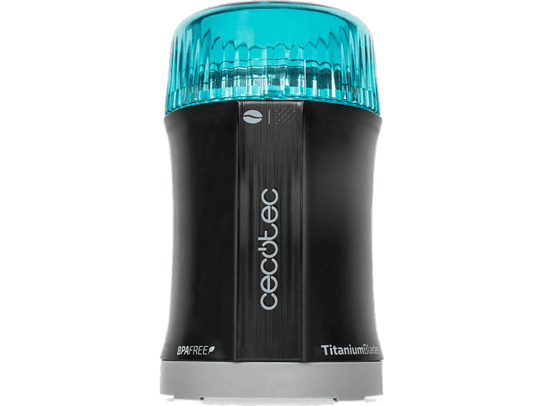 Molinillo de café - Cecotec TitanMill 200, 200W, Capacidad 50 gr, Desmontable, Revestimiento titanio