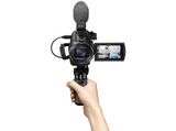 Videocámara - Sony FDRAX43A, 4K, Zoom óptico 20x (Digital 40x), Gran angular, Enfoque automático rápido, Negro
