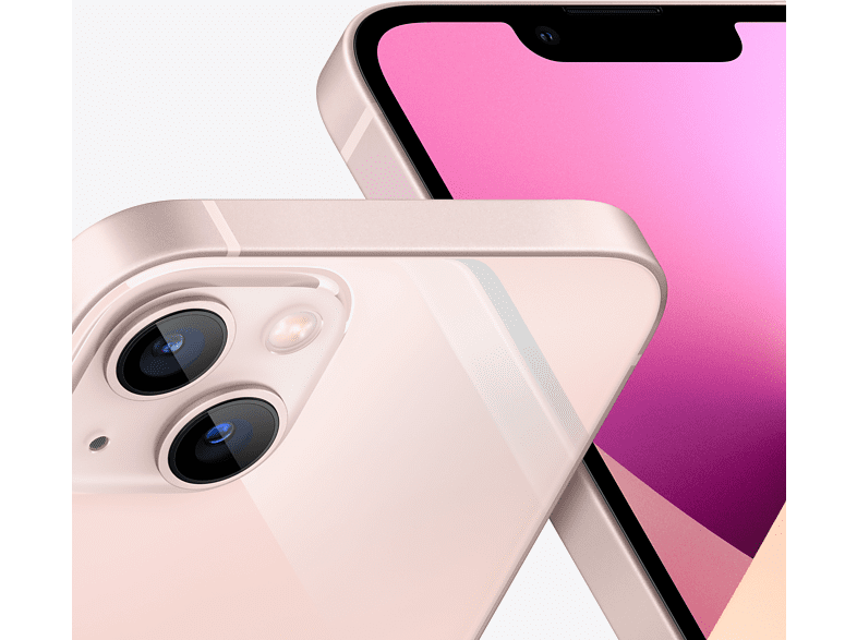 Apple iPhone 13 Mini, Rosa, 128 GB, 5G, 5.4 OLED Super Retina XDR, Chip A15 Bionic, iOS
