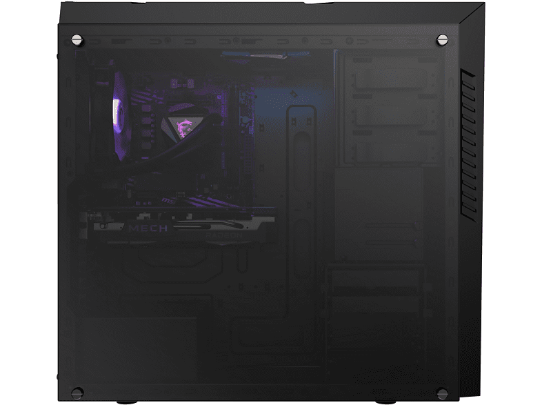 PC gaming - MSI MAG META 5 5EDQ, AMD Ryzen 7 5800X, 16GB, 1TB SSD + 2TB HDD, Radeon™ RX 6600 XT, Sin sistema operativo, Black