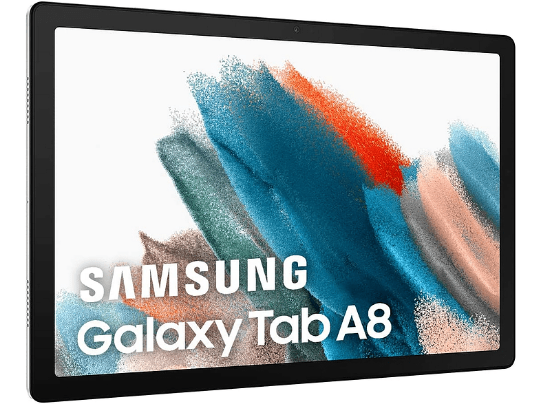 Tablet - Samsung Galaxy Tab A8, 64 GB eMMC, Plata, WiFi, 10.5 WUXGA, 4 GB RAM, Unisoc T618, Android 11