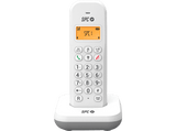 Teléfono - SPC KEOPS, Single, Inalámbrico, Agenda para 50 contactos, Modo Eco, Blanco