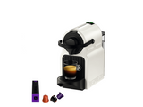 Cafetera de cápsulas - Nespresso® Krups INISSIA XN1001, Presión de 19 bares, Potencia 1260 W, Blanco