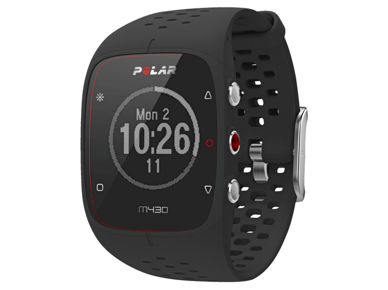 Reloj deportivo - Polar M430, GPS, Pulsómetro, Polar Running Program, Control de Sueño, Negro